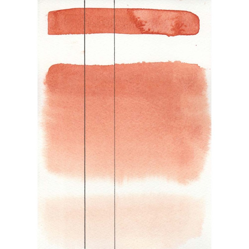 Farba akwarelowa Aquarius kostka - 237 Mummy Transparent Red