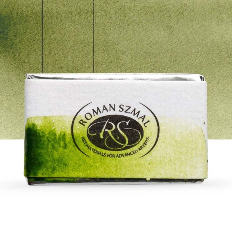 Farba akwarelowa Aquarius kostka - 252 Sap Green Light