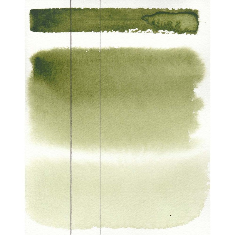 Farba akwarelowa Aquarius kostka - 252 Sap Green Light