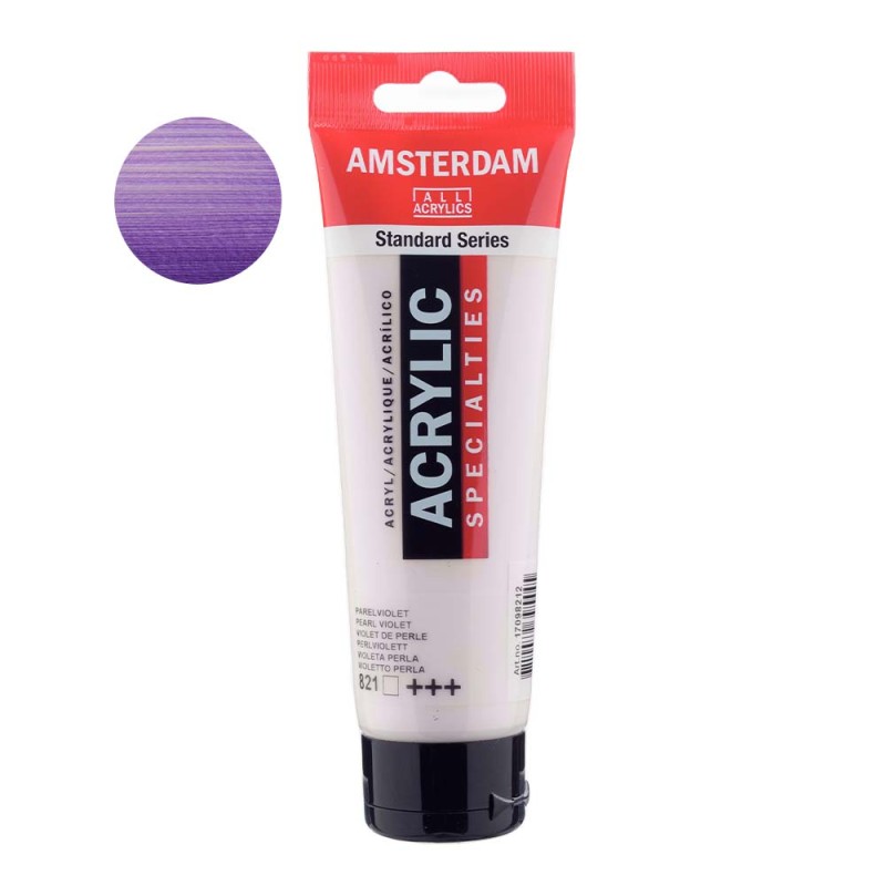 Farba akrylowa Amsterdam Acrylic 120 ml - 821 Pearl violet