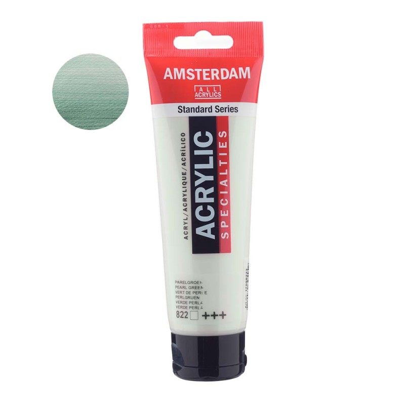 Farba akrylowa Amsterdam Acrylic 120 ml - 822 Pearl green