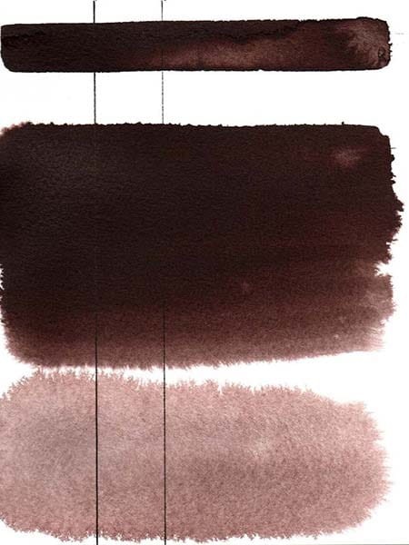 Farba akwarelowa Aquarius kostka - 258 Iron Chrome Brown