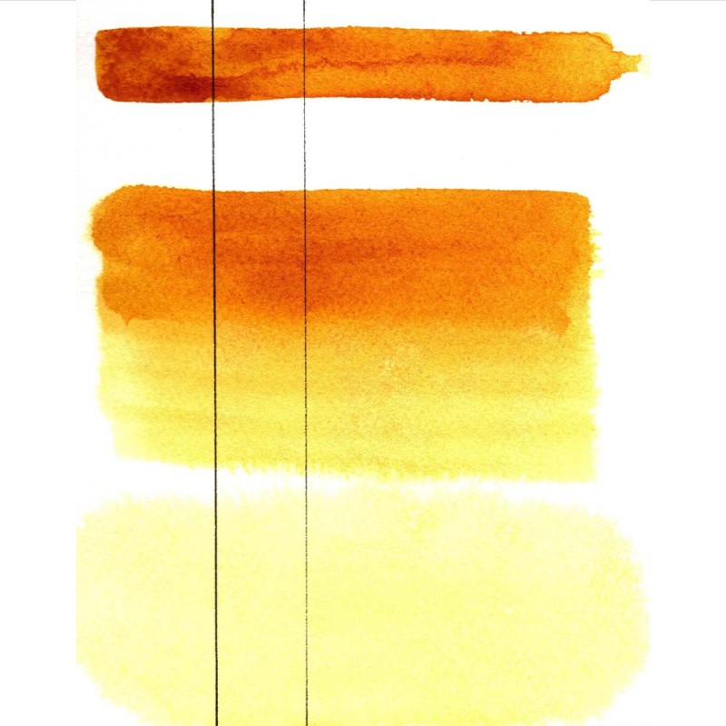 Farba akwarelowa Aquarius kostka - 260 Quinacridone Gold (Hue)