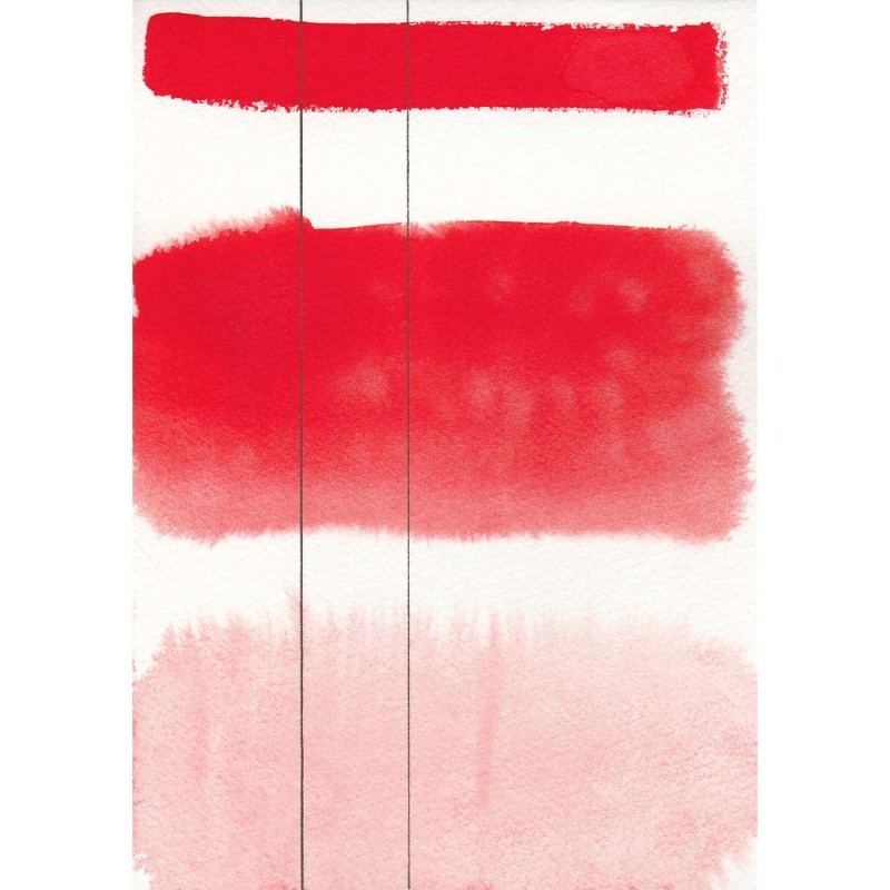 Farba akwarelowa Aquarius kostka - 319 Pyrrole Scarlet