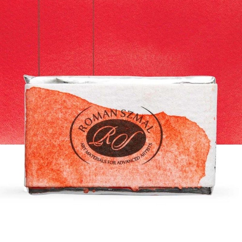 Farba akwarelowa Aquarius kostka - 320 Cadmium Vermilion