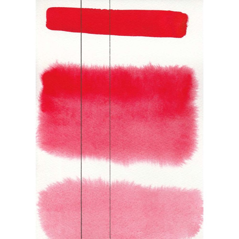 Farba akwarelowa Aquarius kostka - 322 Permanent Red