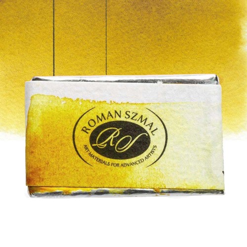 Farba akwarelowa Aquarius kostka - 343 Deep Green Gold