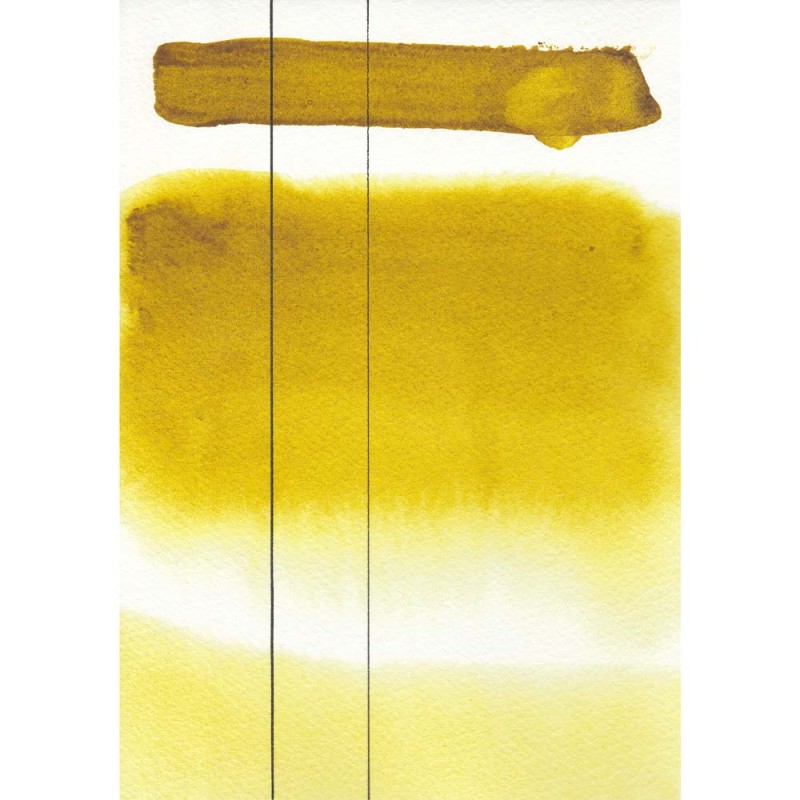 Farba akwarelowa Aquarius kostka - 347 Green Gold