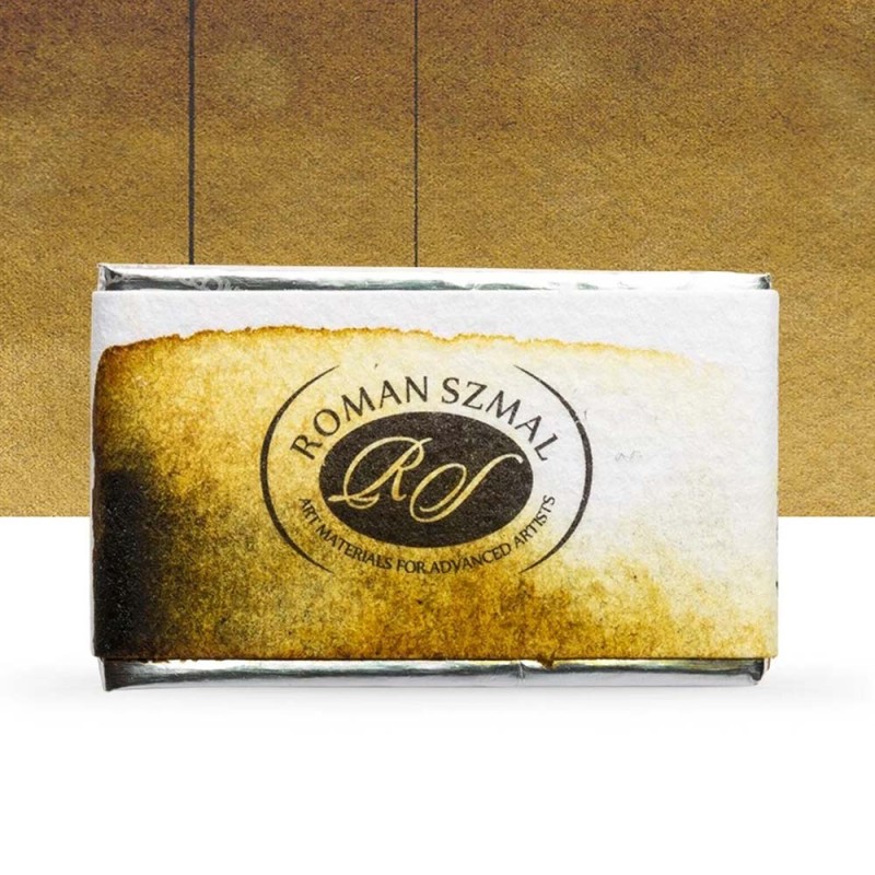 Farba akwarelowa Aquarius kostka - 348 Olive Green Deep