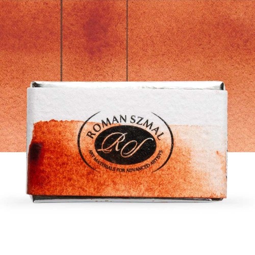 Farba akwarelowa Aquarius kostka - 349 Quinacridone Burnt Sienna