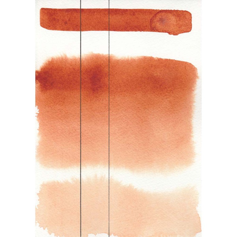 Farba akwarelowa Aquarius kostka - 349 Quinacridone Burnt Sienna