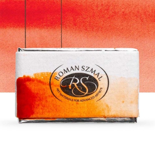 Farba akwarelowa Aquarius kostka - 355 Transparent Pyrrole Orange