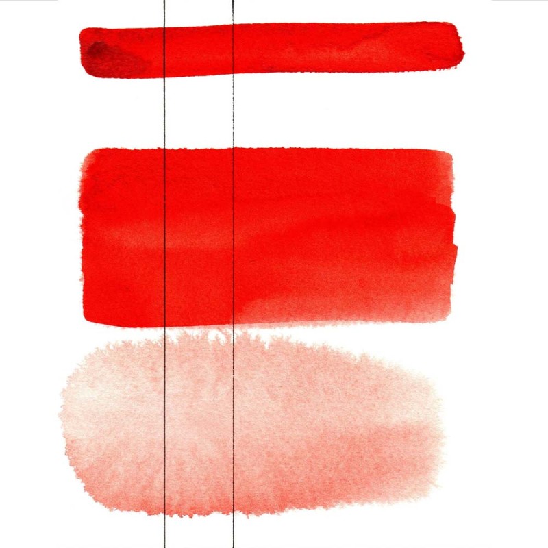 Farba akwarelowa Aquarius kostka - 357 Quinacridone Scarlet
