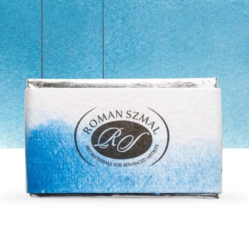 Farba akwarelowa Aquarius kostka - 407 Cobalt Cerulean Blue