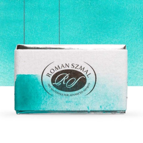 Farba akwarelowa Aquarius kostka - 408 Cobalt Teal