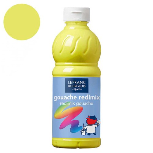 Farba plakatowa L&B Gouache Redimix 500 ml - 169 lemon yellow