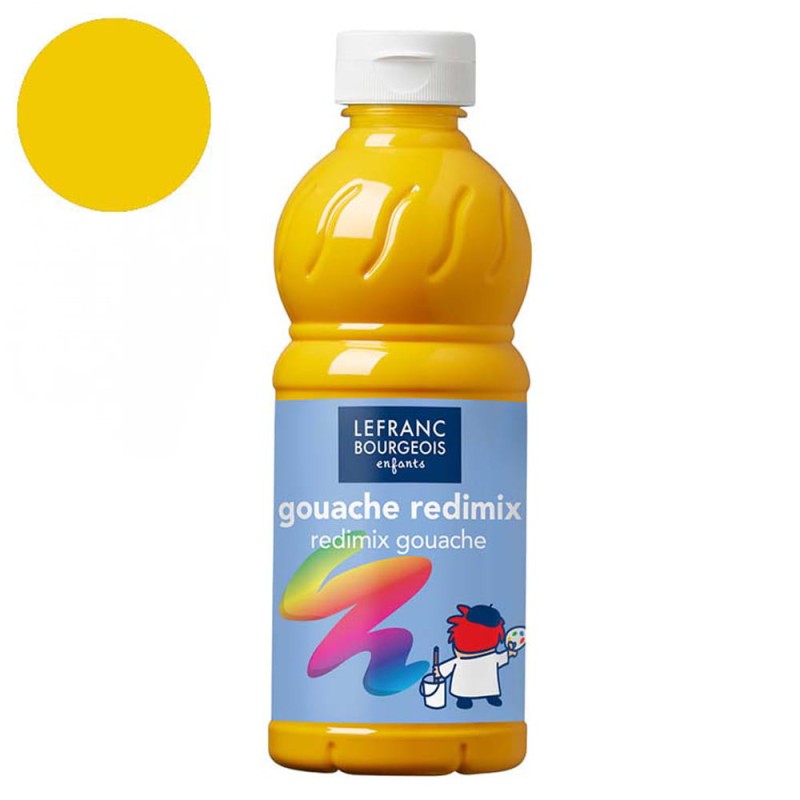Farba plakatowa L&amp;B Gouache Redimix 500 ml - 176 Brilliant yellow