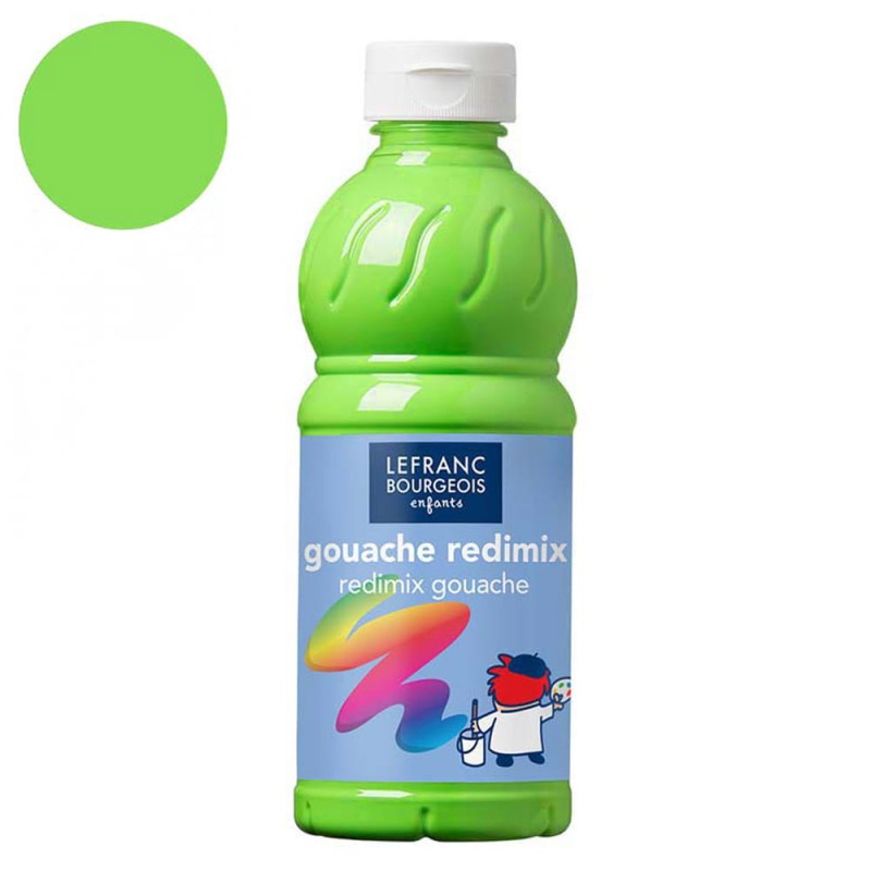 Farba plakatowa L&amp;B Gouache Redimix 500 ml - 556 Leaf green