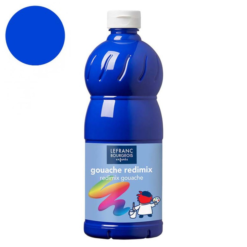 Farba plakatowa L&amp;B Gouache Redimix 1 l - 064 Cobalt blue hue
