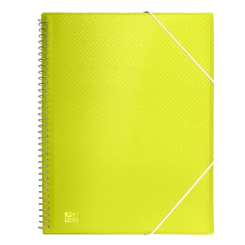 Album ofertowy przejrzysty Oxford A4 20 k. lime