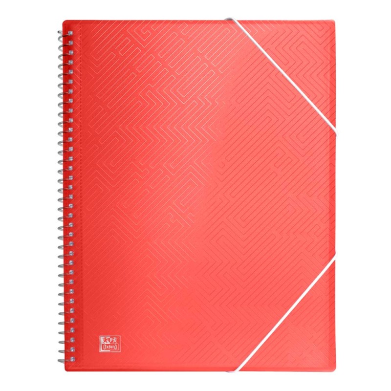 Album ofertowy przejrzysty Oxford A4 20 k. vermilion 01