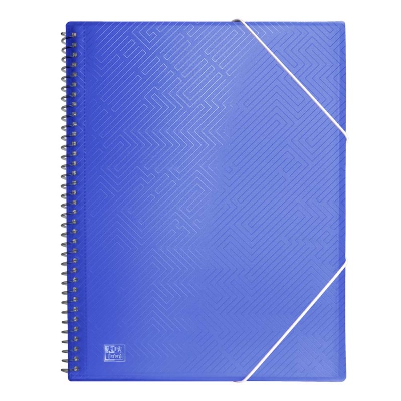 Album ofertowy przejrzysty Oxford A4 20 k. ultramarine 01