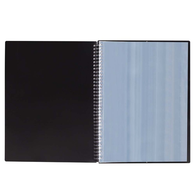 Album ofertowy nieprzejrzysty A4 40 k. black