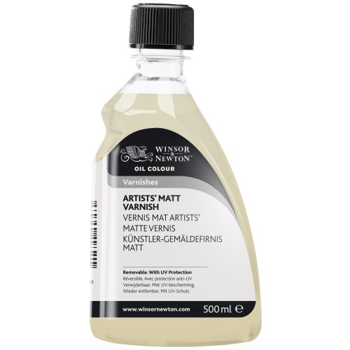 Werniks matowy w płynie Matt Varnish Winsor & Newton - 500 ml