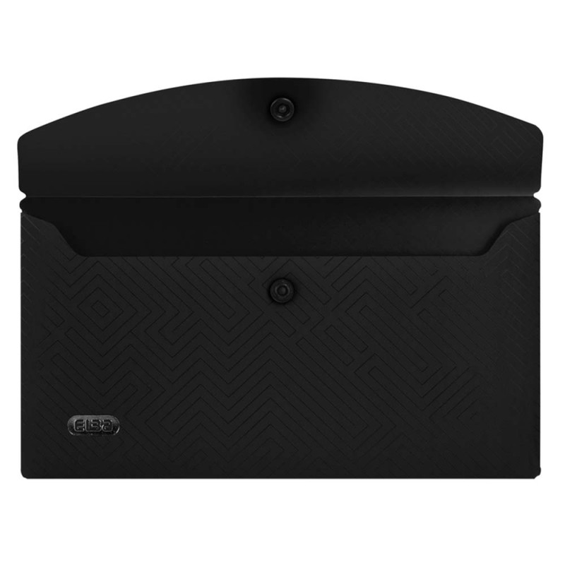 Teczka koperta nieprzejrzysta Elba DL black