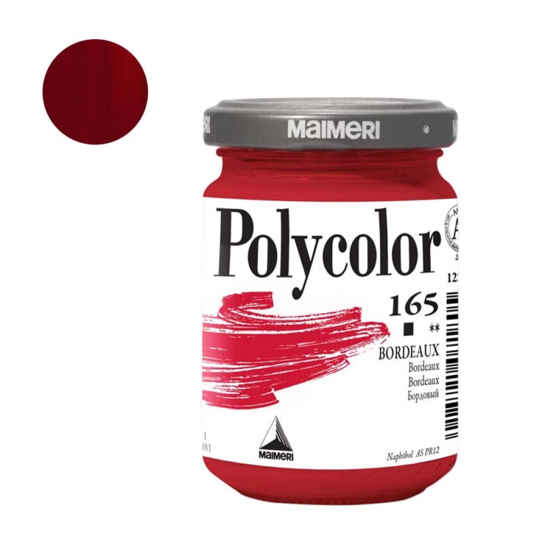 Farba akrylowa Polycolor 140 ml - 165 Bordeaux