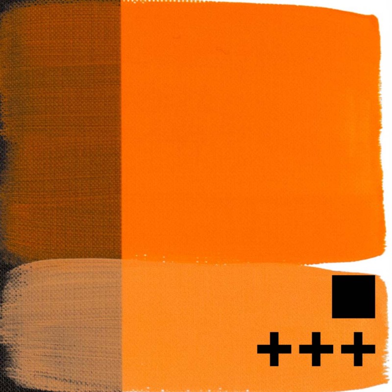 Farba akrylowa Polycolor 140 ml - 072 Orange Yellow