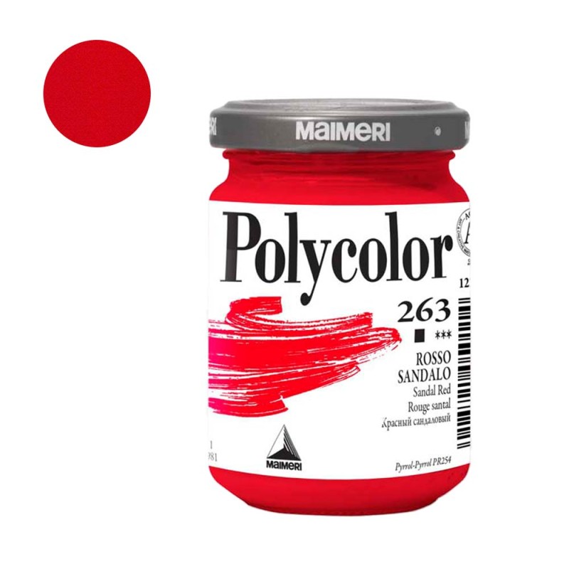 Farba akrylowa Polycolor 140 ml - 263 Sandal Red
