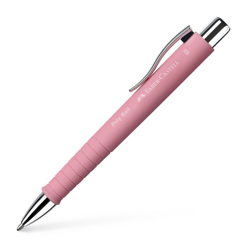 Długopis Faber-Castell Poly Ball XB pudrowy różowy