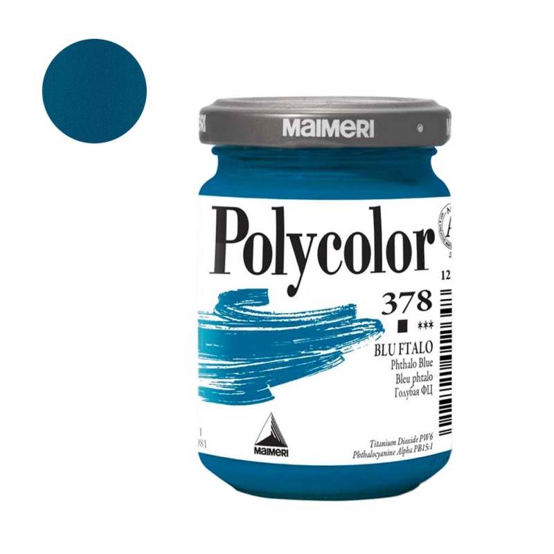Farba akrylowa Polycolor 140 ml - 378 Phthalo Blue