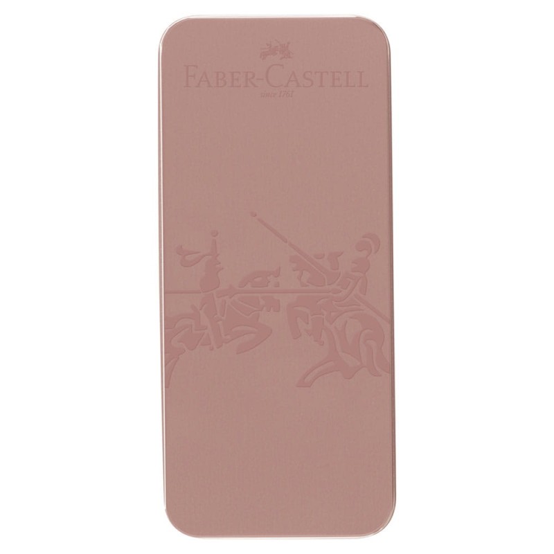 Zestaw prezentowy Faber-Castell pióro wieczne + długopis GRIP 2010 Rose Copper