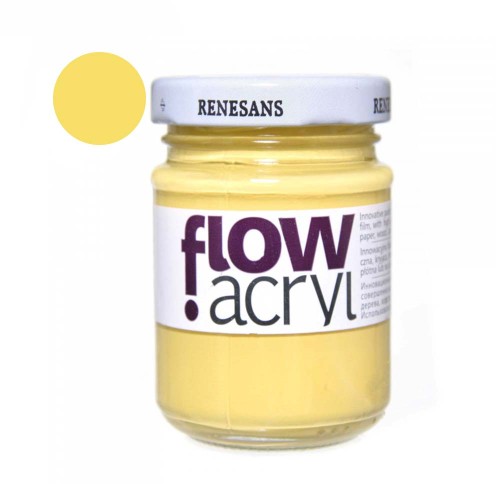 Farba akrylowa Flow 110 ml - 08 Żółta neapolitańska