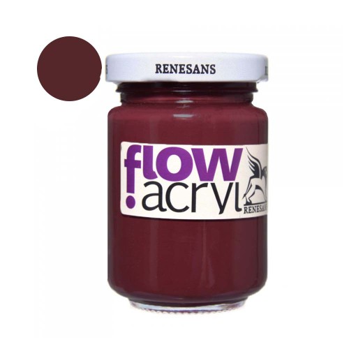Farba akrylowa Flow 110 ml - 13 Bordeaux