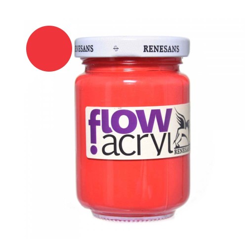 Farba akrylowa Flow 110 ml - 15 Cynober
