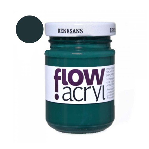 Farba akrylowa Flow 110 ml - 20 Zieleń ftalo