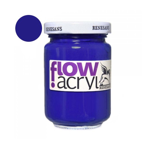 Farba akrylowa Flow 110 ml - 25 Ultramaryna