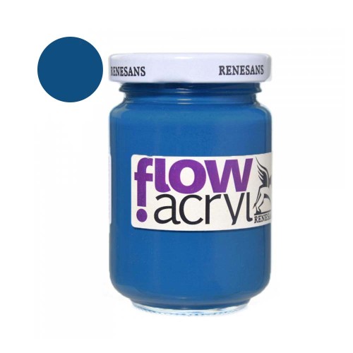 Farba akrylowa Flow 110 ml - 27 Błękit podstawowy (Cyan)
