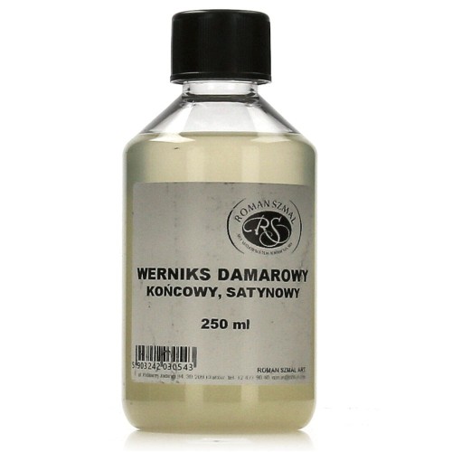 Werniks damarowy końcowy satynowy 250 ml Szmal