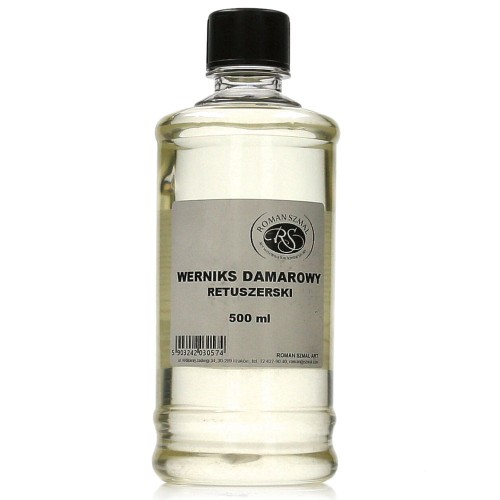 Werniks damarowy retuszerski Szmal 500 ml