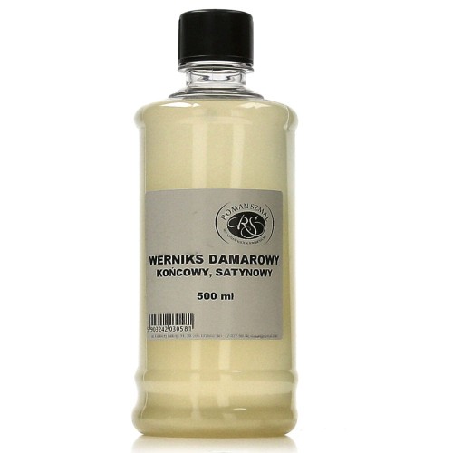 Werniks damarowy końcowy satynowy 500 ml Szmal
