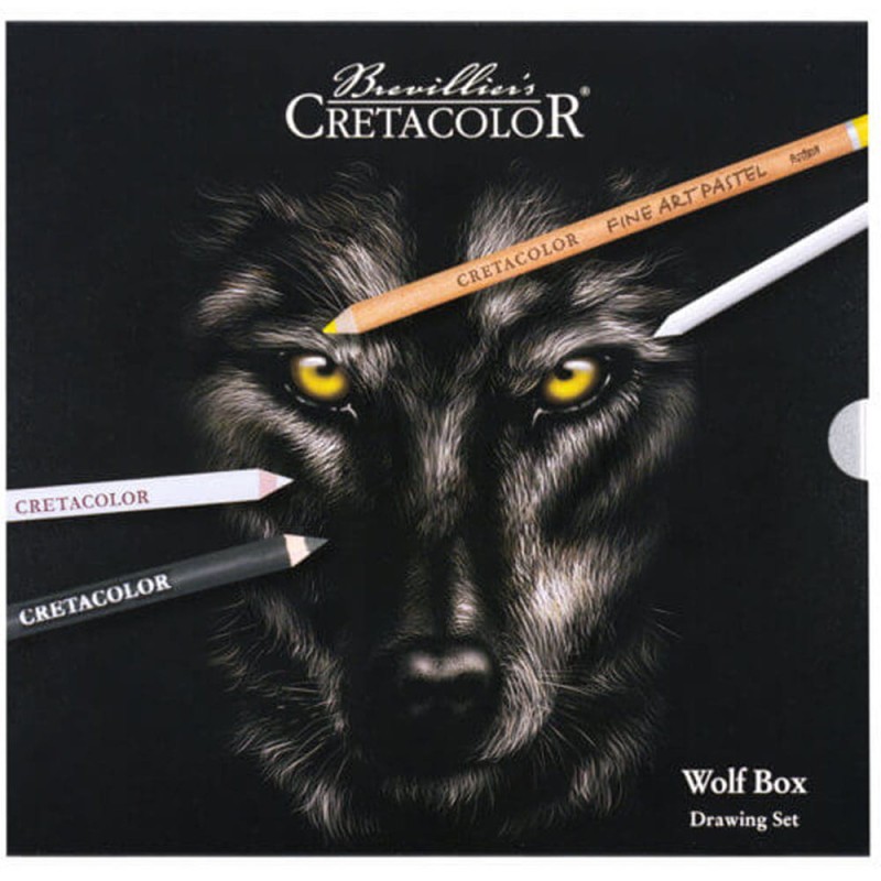 Artset Cretacolor Wolf Box Drawing Set - 24 elementy