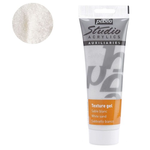 Pasta strukturalna White Sand Studio Acrylics Pebeo - 250 ml
