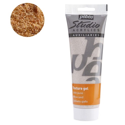 Pasta strukturalna Yellow Sand Studio Acrylics Pebeo - 250 ml