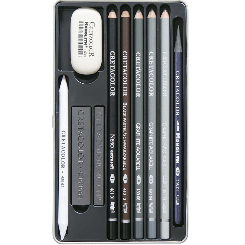 Zestaw do rysowania Artset Artino Graphite Cretacolor 10 elementów 03
