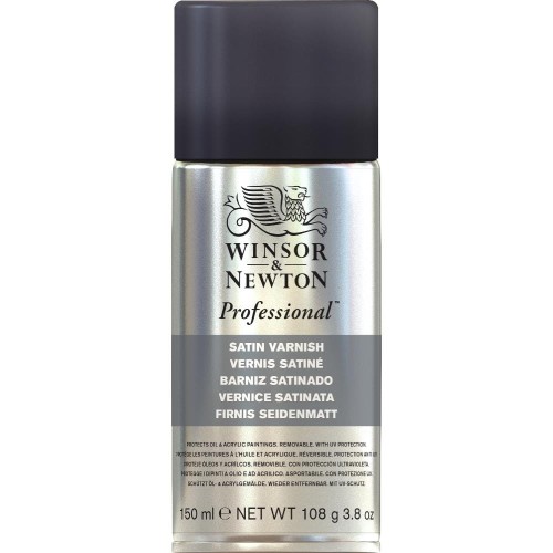Werniks satynowy Satin Varnish Winsor & Newton - 150 ml spray