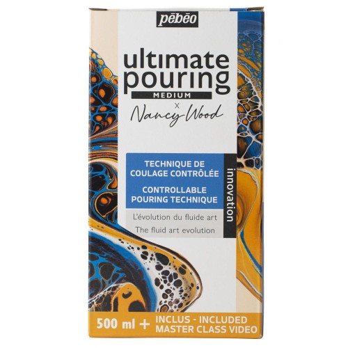 Ultimate pouring medium Pebeo x Nancy Wood
